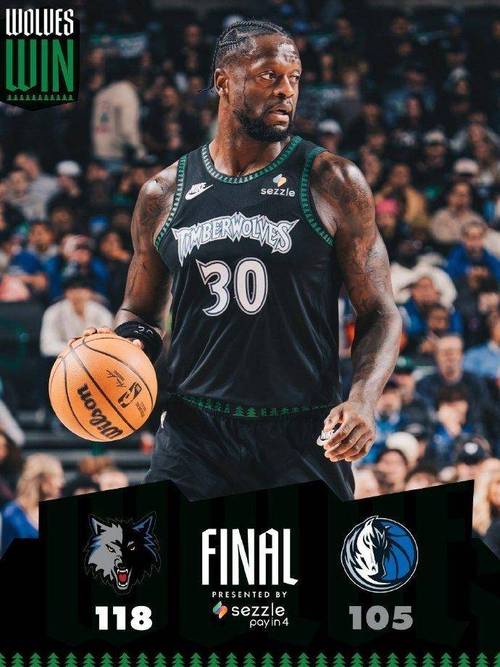 里程碑之夜！森林狼球星兰德尔生涯总得分突破15000大关