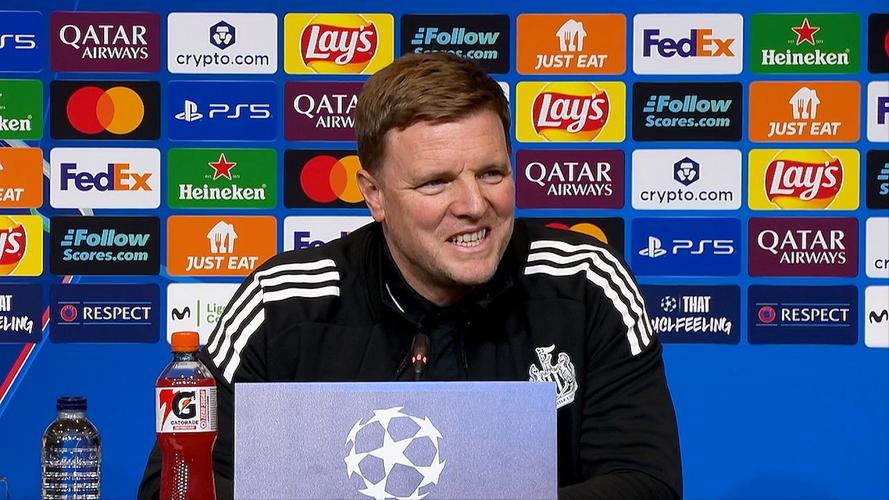 埃迪豪:纽卡处于赛季最佳状态若击败巴萨将是生涯最重要胜利