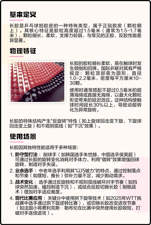 乒乓球胶皮区别，乒乓球拍胶皮区别
